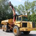 590915-3 Dumper Volvo A25C with crane -96
