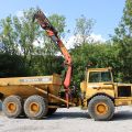590915-4 Dumper Volvo A25C with crane -96