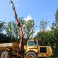 590915-21 Dumper Volvo A25C with crane -96