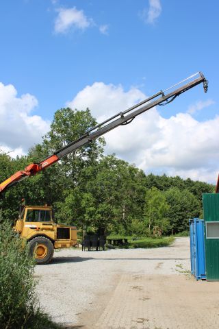 590915-25 Dumper Volvo A25C with crane -96