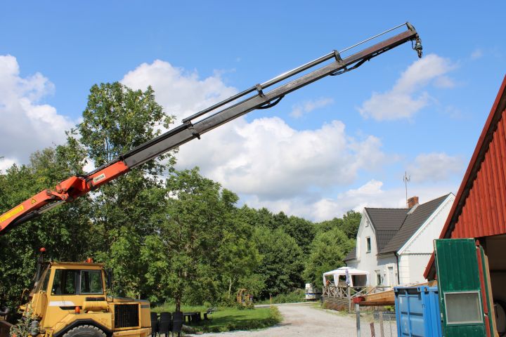 590915-26 Dumper Volvo A25C with crane -96