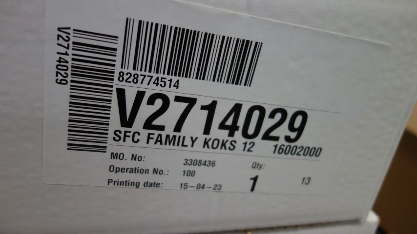 590734-2 Transfer cover for the continental bottom, Hilding Anders KL Ka Family 160x200 Coke