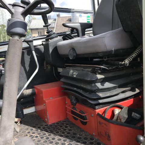 591263-29 Neuson 3800 WD SLR wheeled excavator with implements