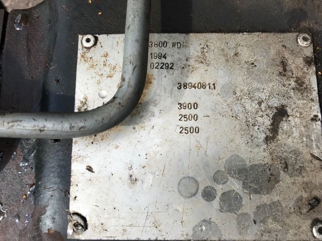 591263-40 Neuson 3800 WD SLR wheeled excavator with implements