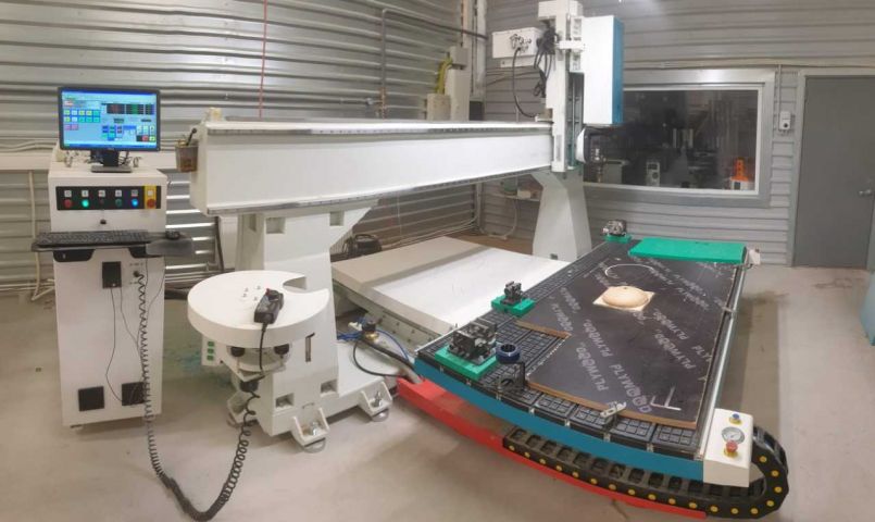 591299-1 Excitech E8-1224 5 axis CNC