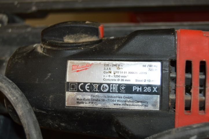 493245-3 Drill hammer Milwaukee PH 26 X