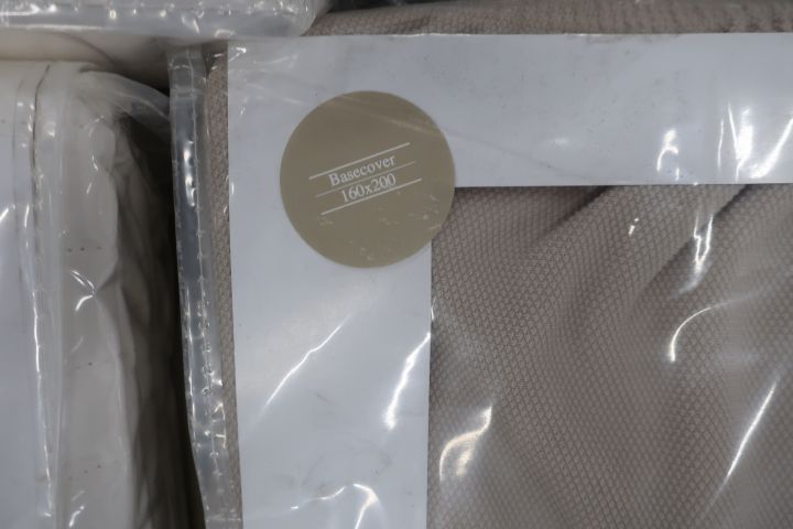 591060-2 Bed linen Mille Notti Belmondo 160x200 Beige