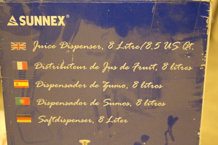 588797-3 Juice dispenser, Sunnex (8L)