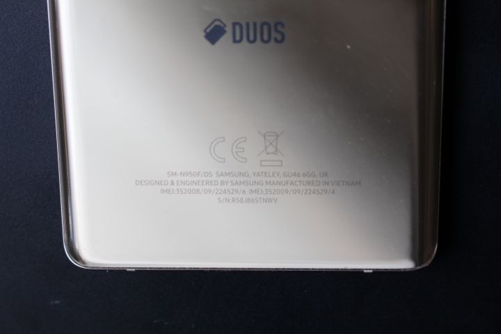 437644-9 Samsung Galaxy Note8 Maple Gold