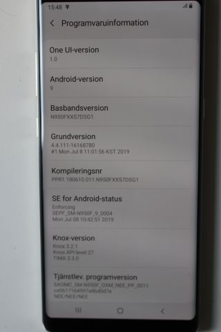 437644-11 Samsung Galaxy Note8 Maple Gold