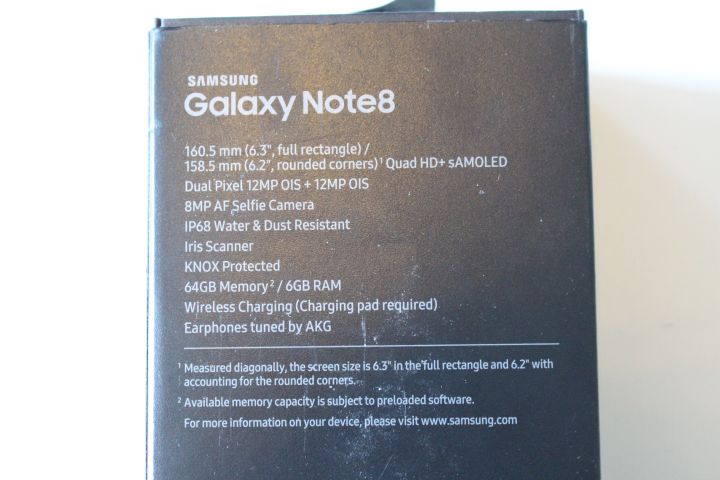 437644-13 Samsung Galaxy Note8 Maple Gold