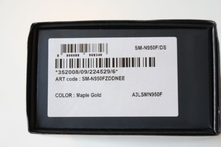 437644-14 Samsung Galaxy Note8 Maple Gold