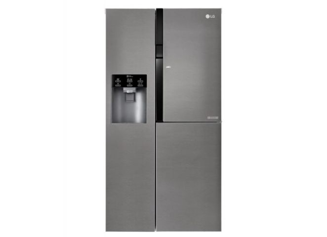 591435-1 Fridge / Freezer LG GSJ361DIDV Side-by-Side (Freight Damaged)