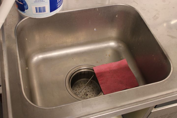 553300-3 Diskbänk Rancold rostfritt stål med ho 130cm