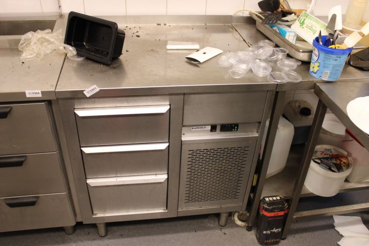553303-1 Kylbänk Rancold med tre utdragslådor 80cm