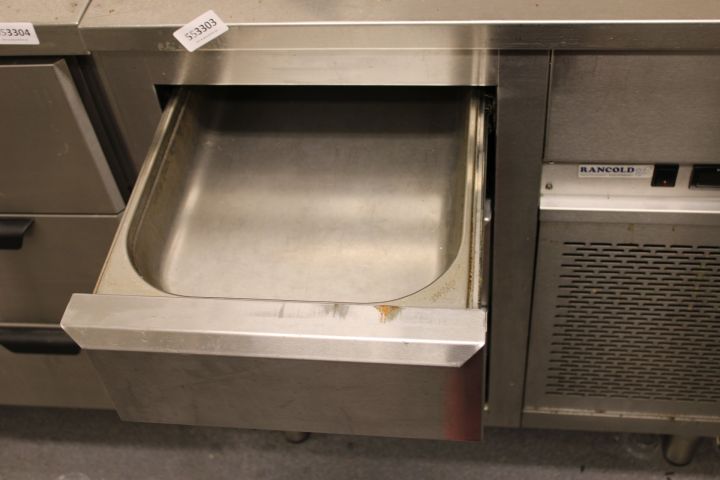 553303-3 Kylbänk Rancold med tre utdragslådor 80cm