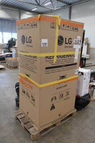 591435-2 Fridge / Freezer LG GSJ361DIDV Side-by-Side (Freight Damaged)