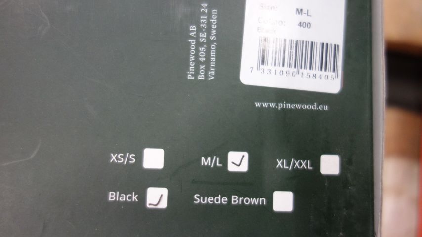 591986-4 Värmehandskar Pinewood 9988-serien, Strl:M-L