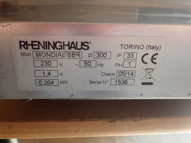577090-2 Cutting machine Rheninghaus Mondial SBR