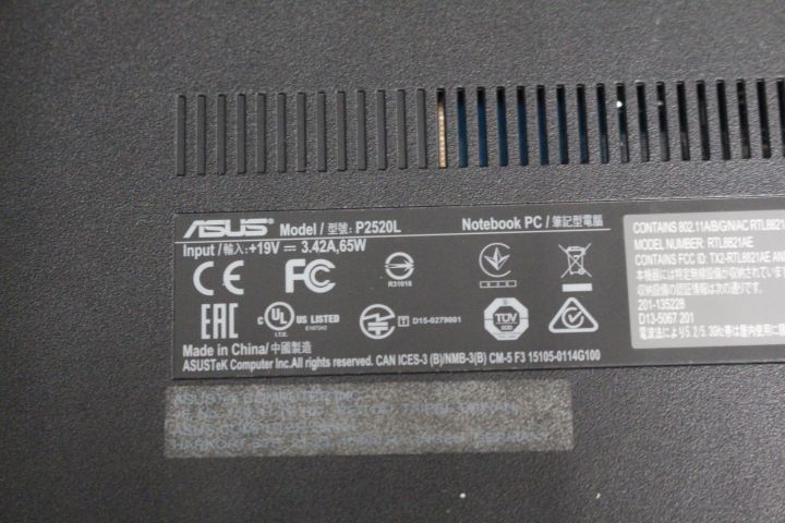 550289-5 Asus Laptop ASUSPRO P2520L