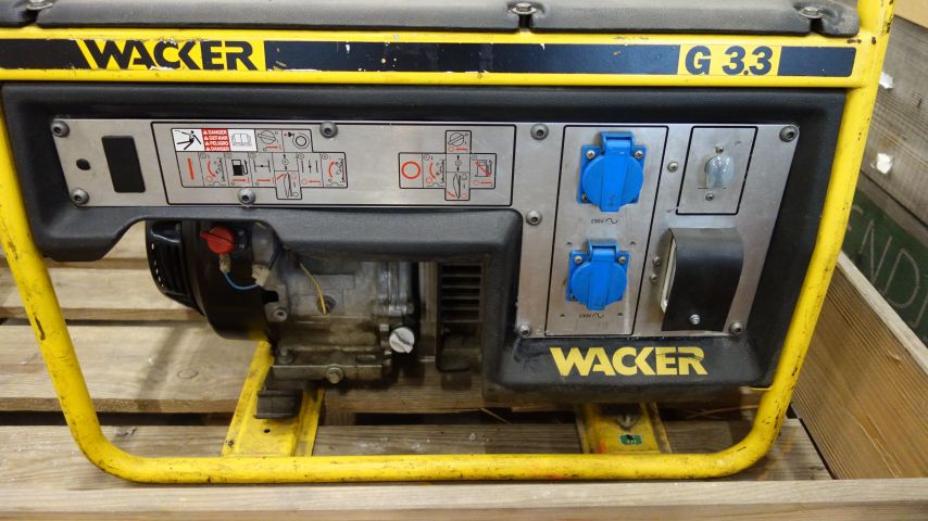 592579-2 Elverk Wacker G3,3 AE CAT (petrol)