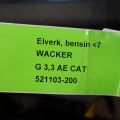 592579-5 Elverk Wacker G3,3 AE CAT (petrol)