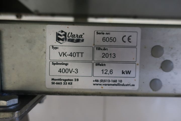 580621-11 Frying table, VARA VK-40TT