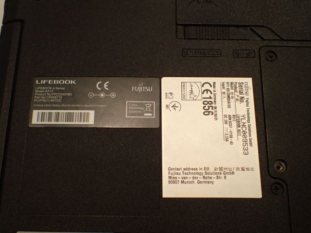 577144-8 Fujitsu Lifebook A512