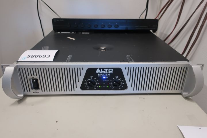 580693-1 Sound system, ALTO PRO MAC 2.4 and 20 speakers for ceiling mounting