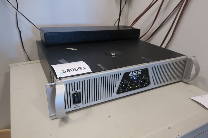 580693-5 Sound system, ALTO PRO MAC 2.4 and 20 speakers for ceiling mounting