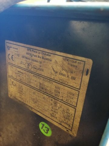 467136-8 500A Migswets SAF Optimag 500 s with wire feeder