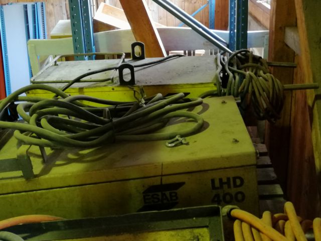 467142-3 3rd sturdy Esab stick welds