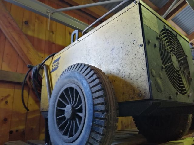 467142-6 3rd sturdy Esab stick welds