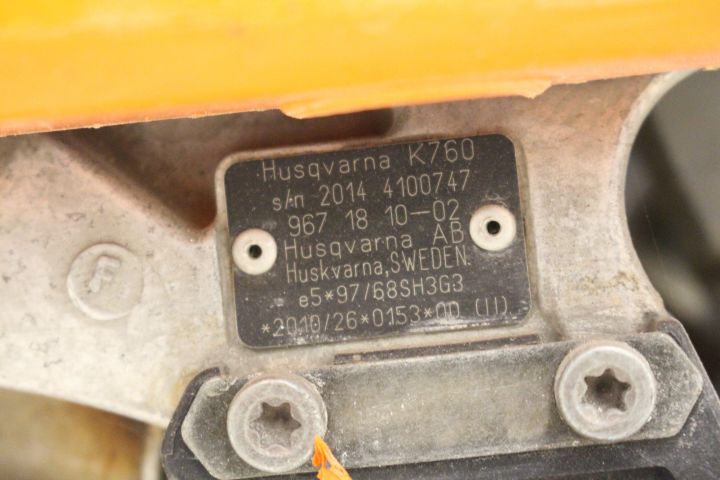 437669-9 Röjsåg Husqvarna K760 utan sågklinga