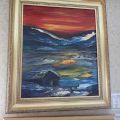577181-1 Painting "Mountain landscape" Veikko Aaltona
