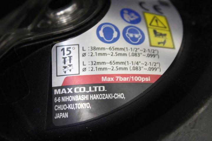 589020-4 Pneumatiska spikpistoler, MAX CN565S2