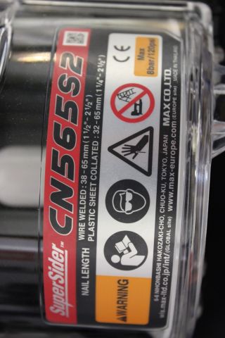 589020-8 Pneumatiska spikpistoler, MAX CN565S2