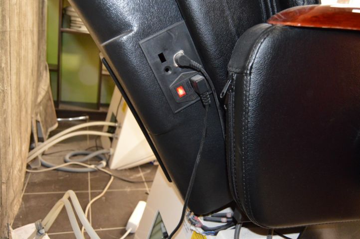 493330-8 Pedicure Chair Smile Pipefree Jet