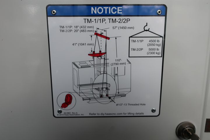 594753-18 CNC milling machine HAAS TM1P