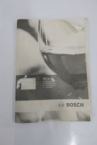 596165-4 Bench dishwasher Bosch SKT 51