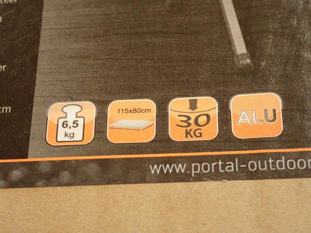 577707-3 New Camping Table Portal "Carl"