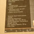 577707-4 New Camping Table Portal "Carl"
