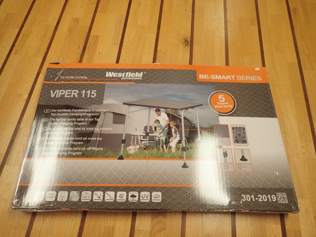 577727-1 New camping table Westfield Viper 115