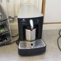 550405-6 Nespresso machine 703 / CS100 and Cappucino machine with accessories