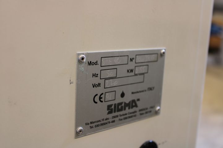 558304-2 Pizza dough plate Sigma Sprizza SPZ40