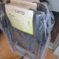 577777-5 4st new camping chairs wecamp Koster steel gray edition