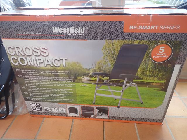 577786-2 2 new westfield cross compact camping chairs