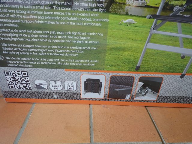 577786-4 2 new westfield cross compact camping chairs