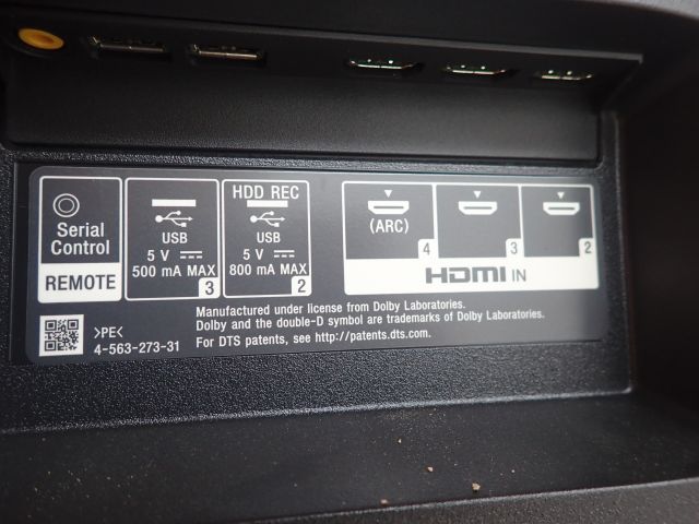 577790-9 65 "Media display Sony FWL-65W855C