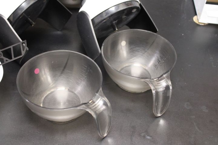 594801-2 Hårfärgsblandare 3st Ecoheads med ca 15st färgskålar